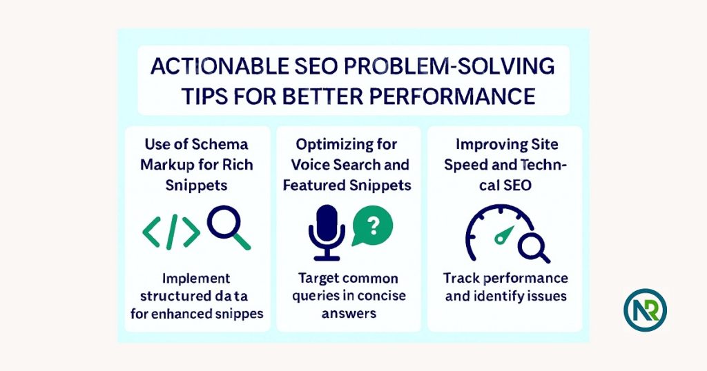 Actionable SEO Problem-Solving Tips for Better Performance
