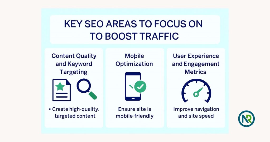 Key SEO Areas to Focus on to Boost Traffic
