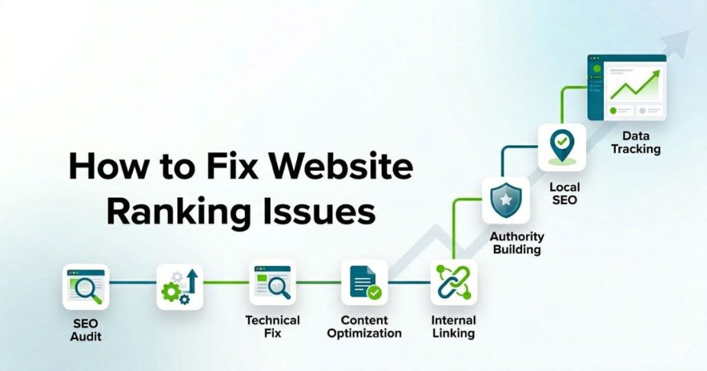 How to Fix Website Ranking Issues (Step-by-Step Strategy)