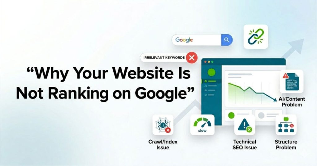 Why Your Website Is Not Ranking on Google (Top Reasons Explained)