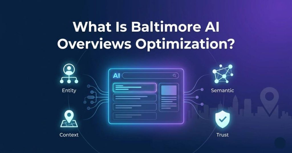 What Is Baltimore AI Overviews Optimization?